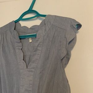 MONTEAU light blue cotton dress